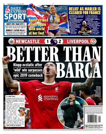 Daily Express Backpage