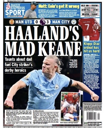 Daily Express Backpage