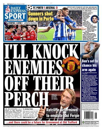 Daily Express Backpage