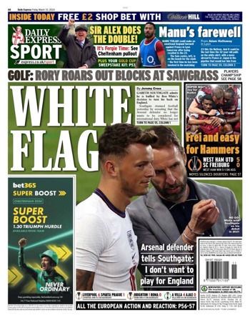 Daily Express Backpage