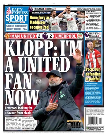 Daily Express Backpage