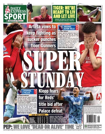 Daily Express Backpage