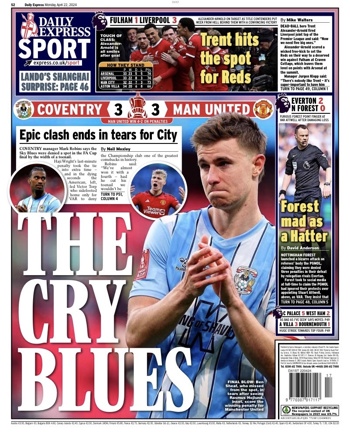 Daily Express Backpage