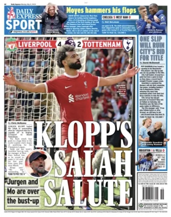 Daily Express Backpage