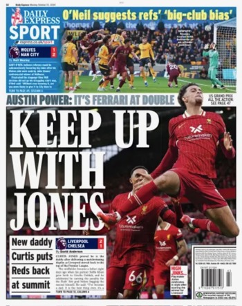 Daily Express Backpage