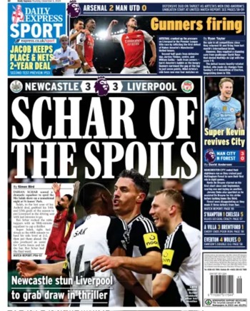 Daily Express Backpage