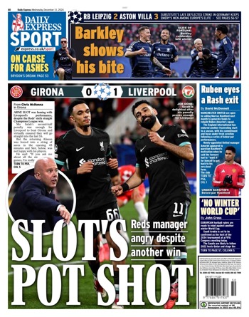 Daily Express Backpage