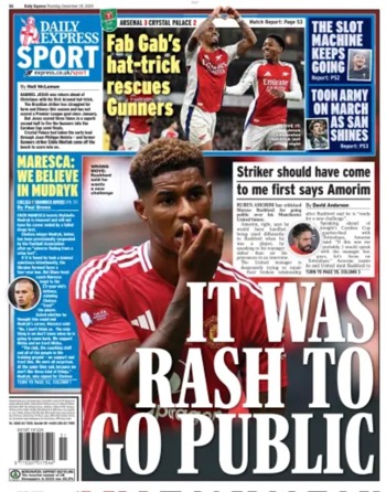 Daily Express Backpage
