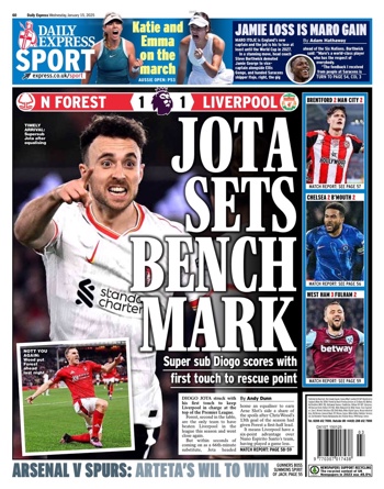 Daily Express Backpage