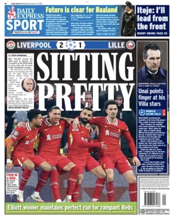 Daily Express Backpage