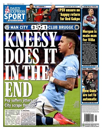 Daily Express Backpage