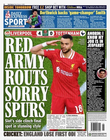 Daily Express Backpage
