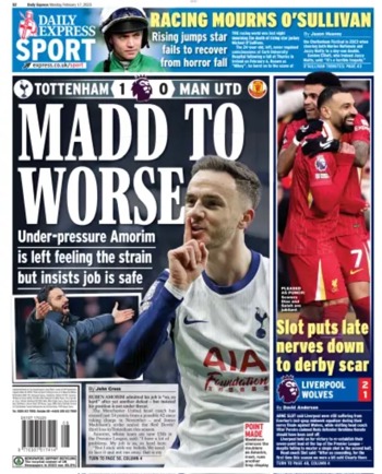 Daily Express Backpage