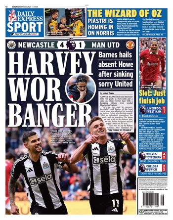 Daily Express Backpage