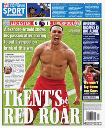 Daily Express Backpage