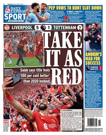 Daily Express Backpage