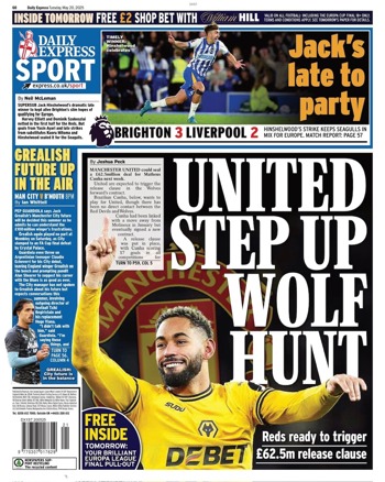 Daily Express Backpage