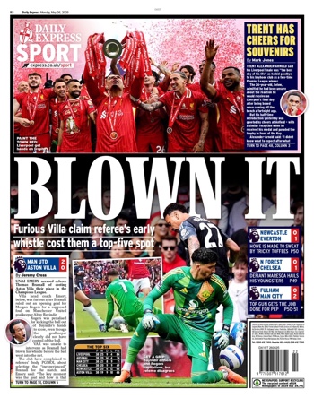 Daily Express Backpage