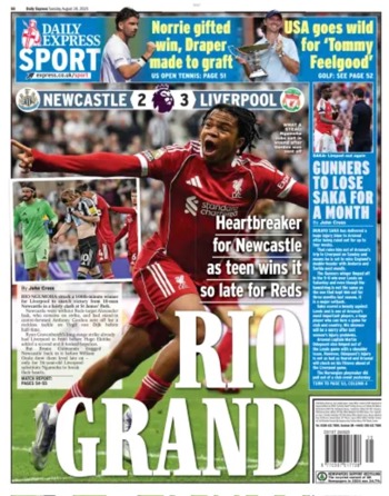 Daily Express Backpage