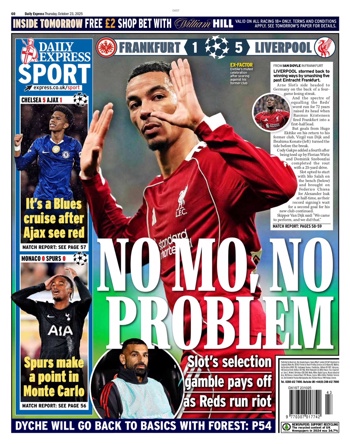 Daily Express Backpage