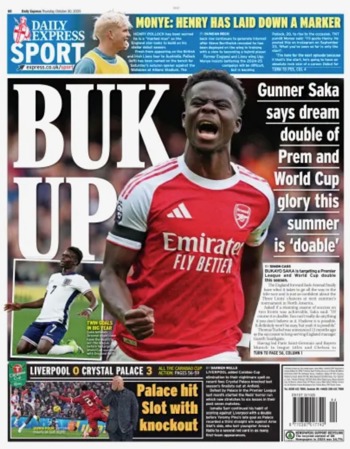 Daily Express Backpage