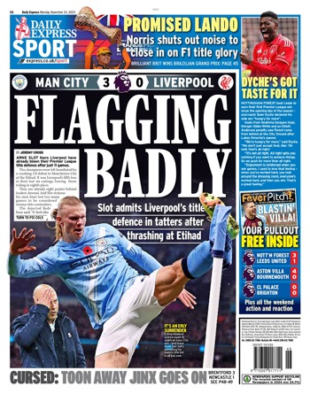 Daily Express Backpage