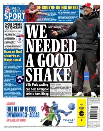 Daily Express Backpage