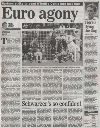 Daily Express page