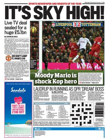 Daily Mail Backpage