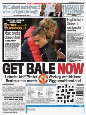 Daily Mail Backpage