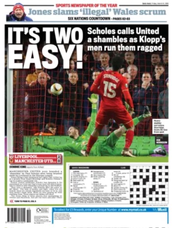 Daily Mail Backpage