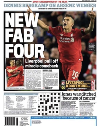 Daily Mail Backpage