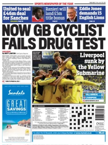 Daily Mail Backpage