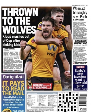 Daily Mail Backpage