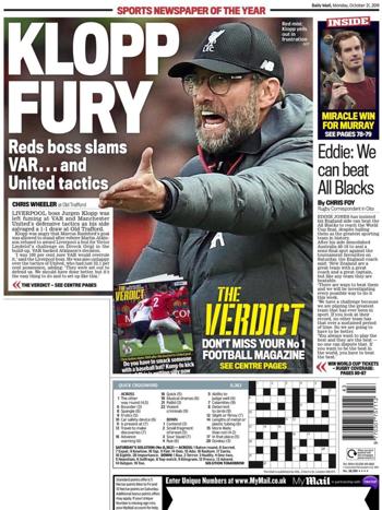 Daily Mail Backpage