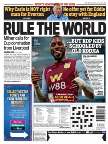 Daily Mail Backpage