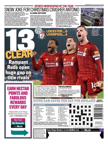Daily Mail Backpage