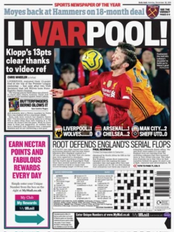 Daily Mail Backpage