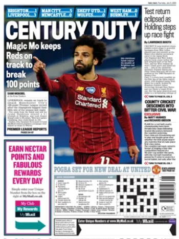 Daily Mail Backpage