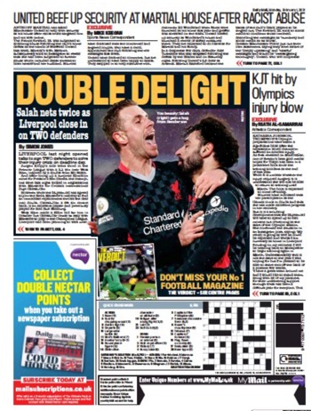 Daily Mail Backpage