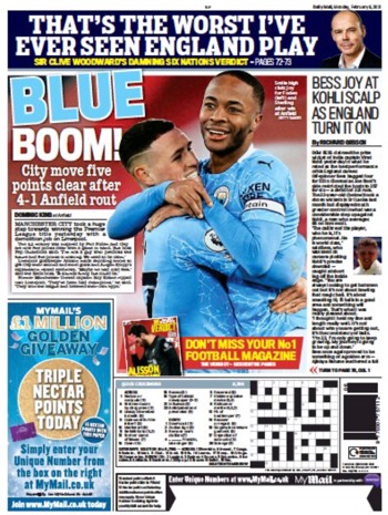 Daily Mail Backpage