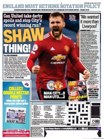 Daily Mail Backpage