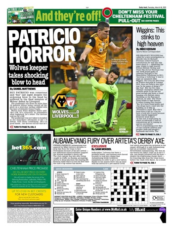 Daily Mail Backpage