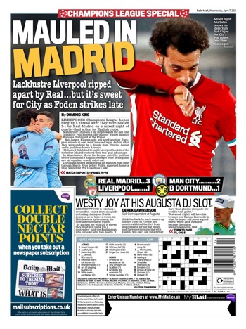 Daily Mail Backpage