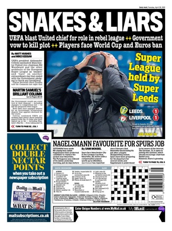 Daily Mail Backpage