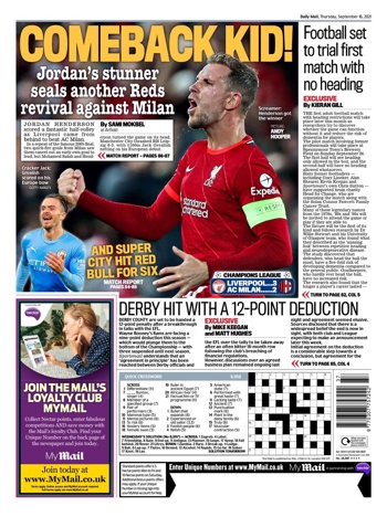 Daily Mail Backpage