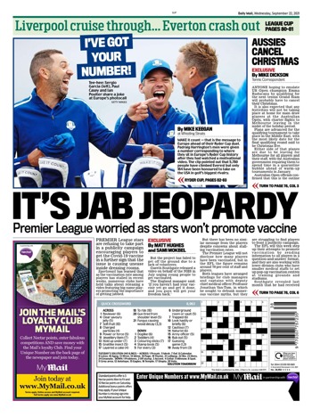 Daily Mail Backpage