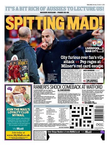Daily Mail Backpage
