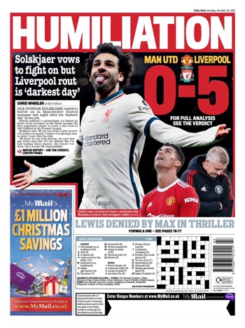 Daily Mail Backpage