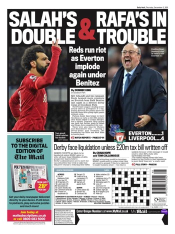 Daily Mail Backpage